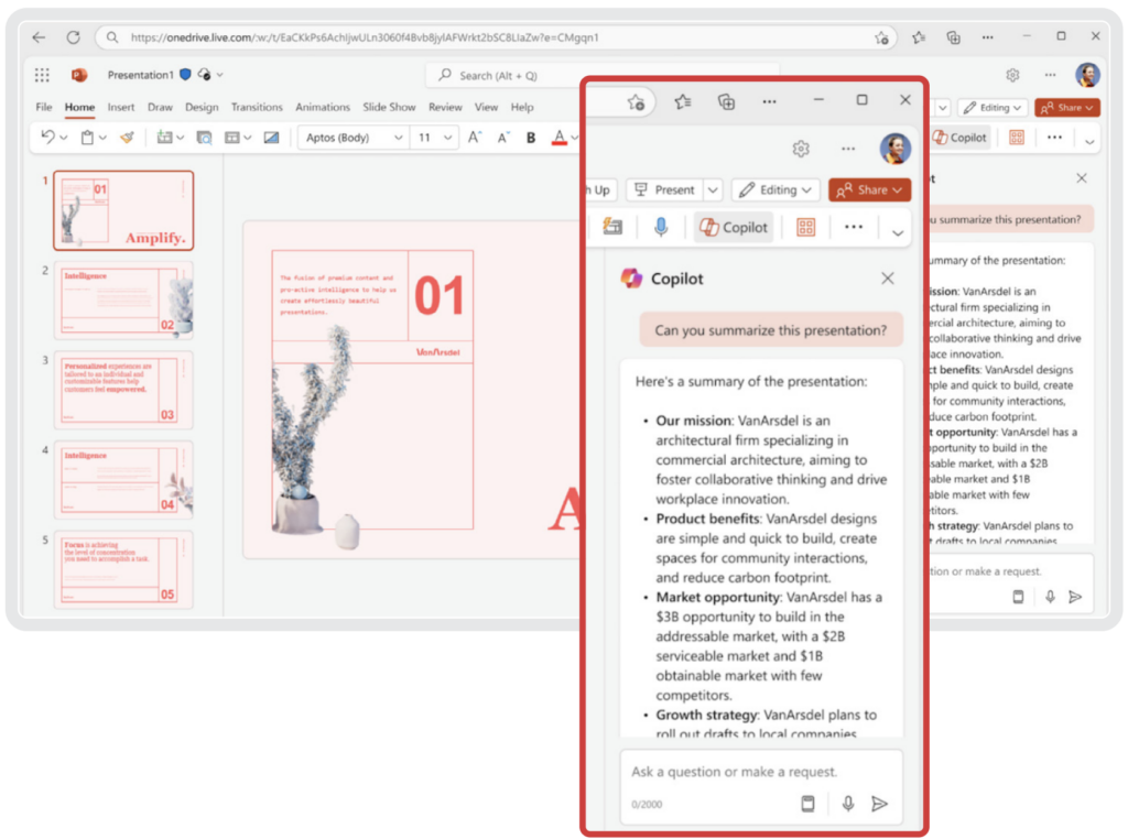 Copilot for PowerPoint