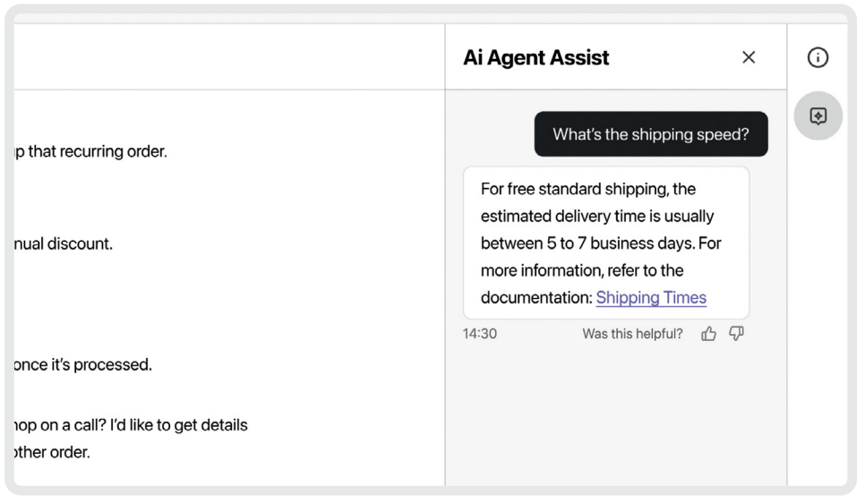 AI Agent Assist for Contact Centre