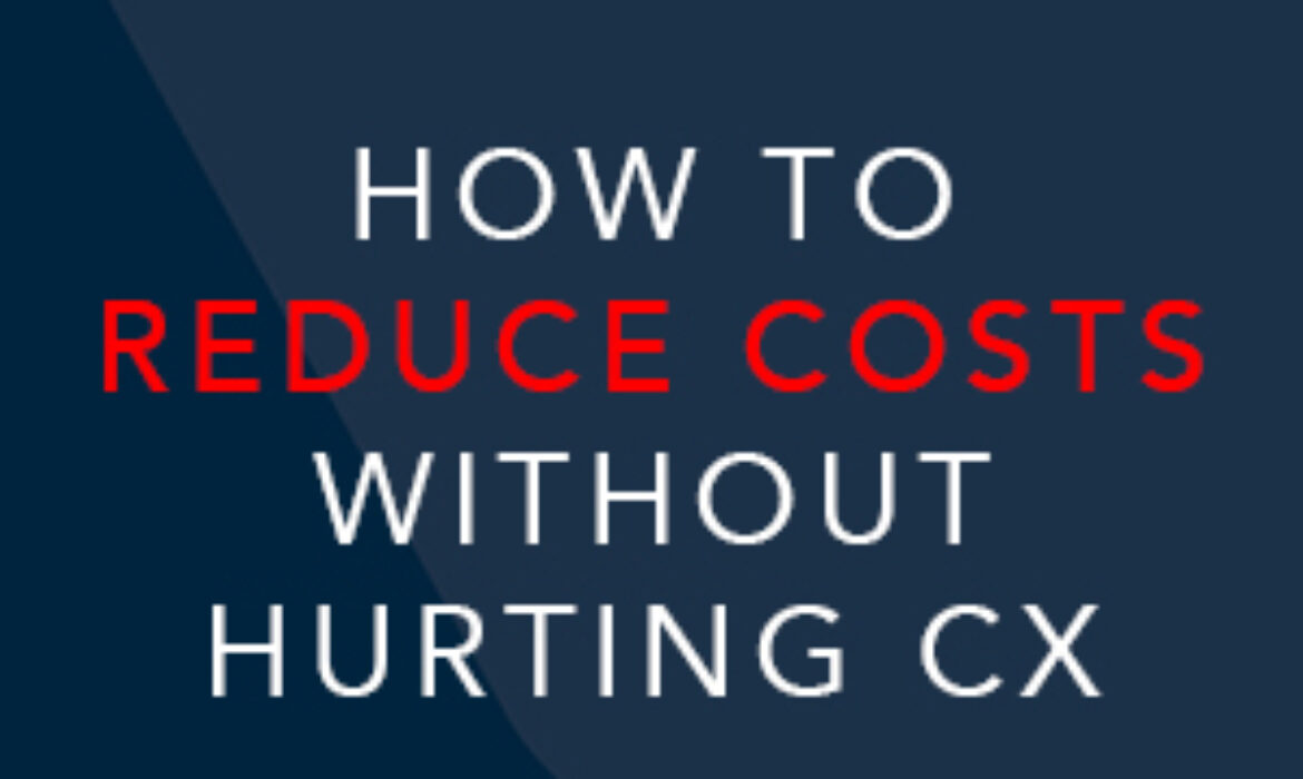 REDUCE COSTS